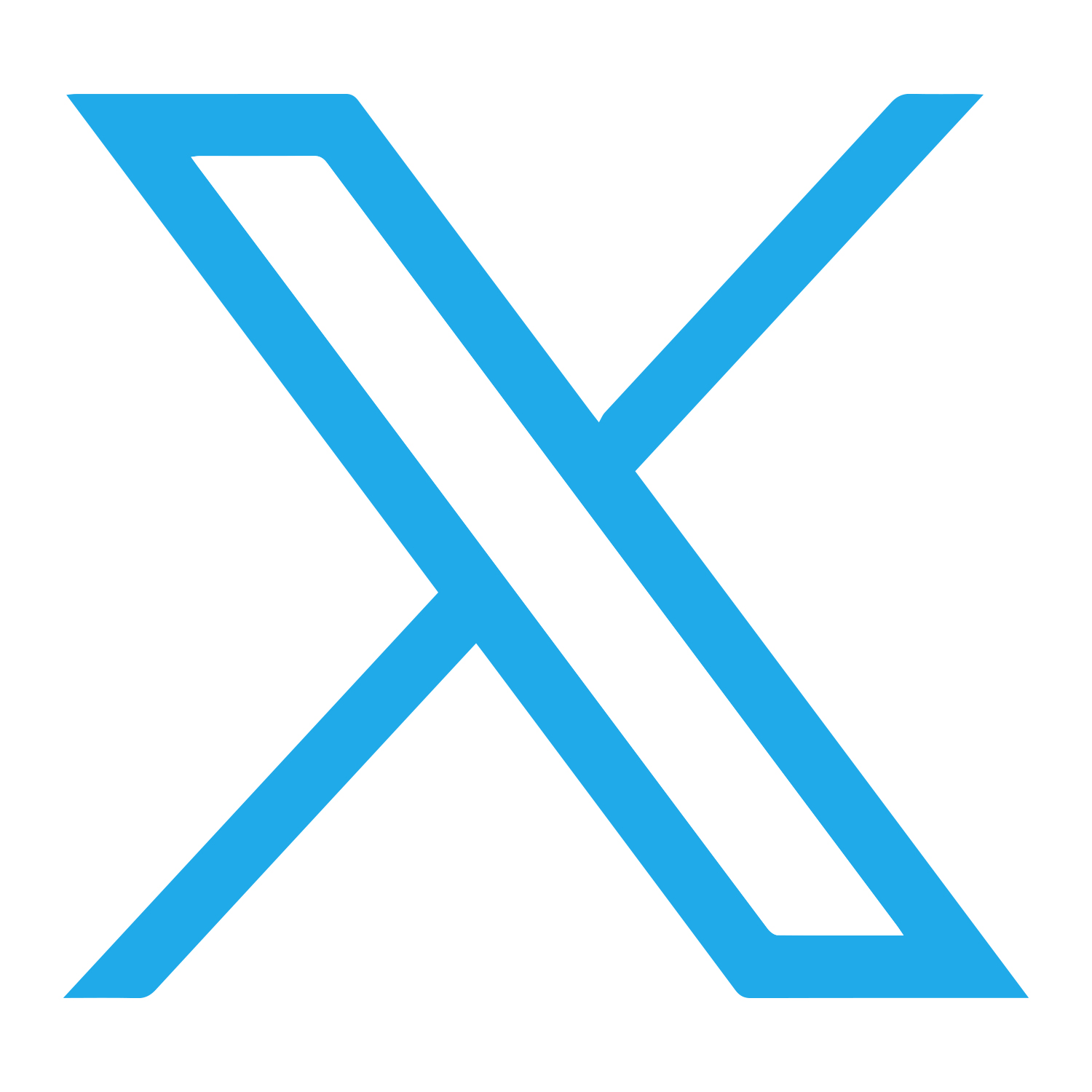 Large Twitter X logo High Res