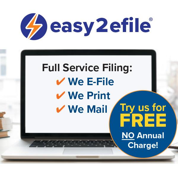 Easily File & Deliver Tax Forms