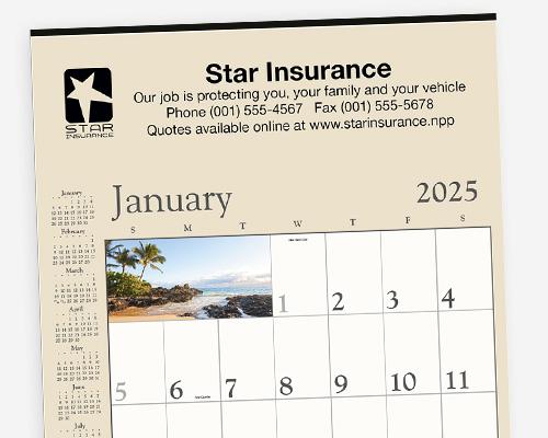 Commercial Wall Calendars