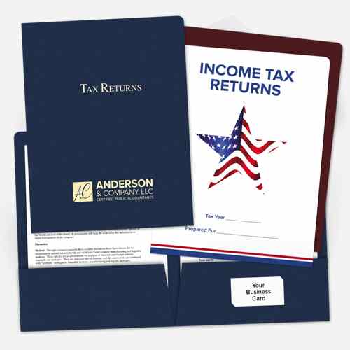 Tax Return Folders